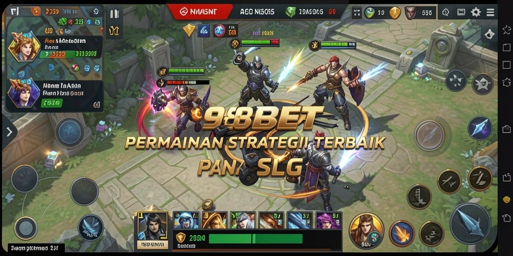 Tangkapan layar gameplay menunjukkan aksi epik dalam 988BET.