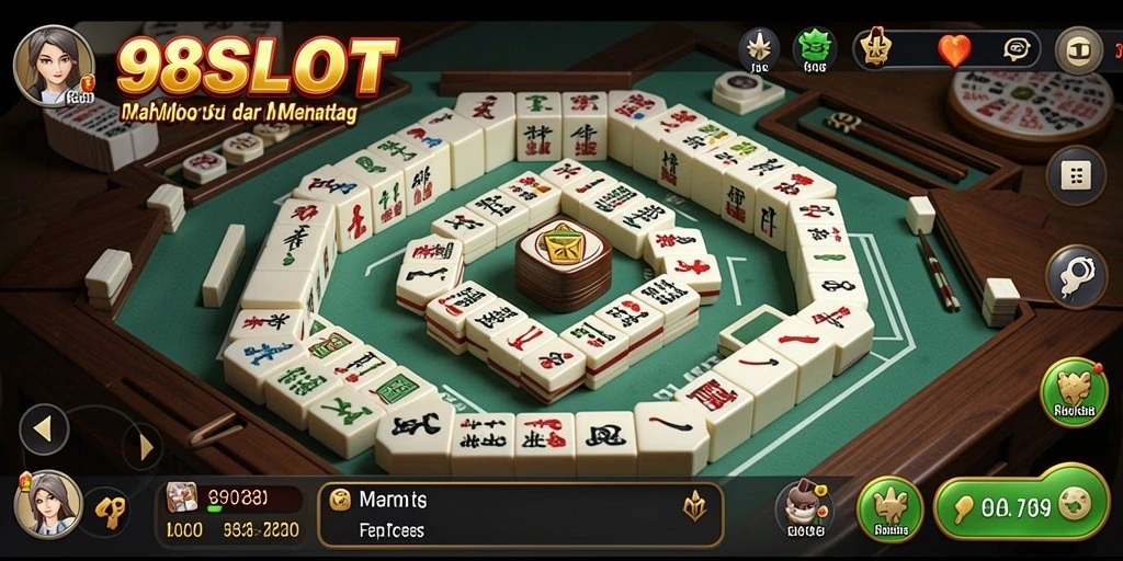 Tampilan gameplay seru di 988SLOT dengan berbagai tantangan Mahjong.