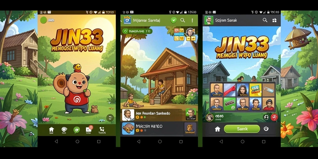 Tampilan gameplay JIN33 yang seru dan menarik.
