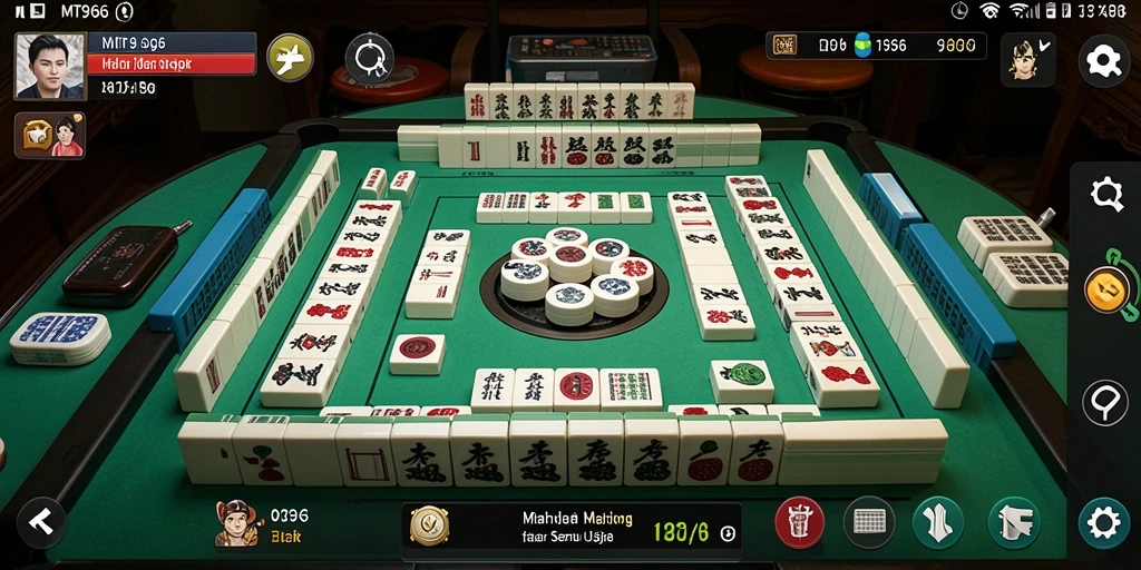 Gameplay Mahjong yang menantang dan menarik dalam MT966.