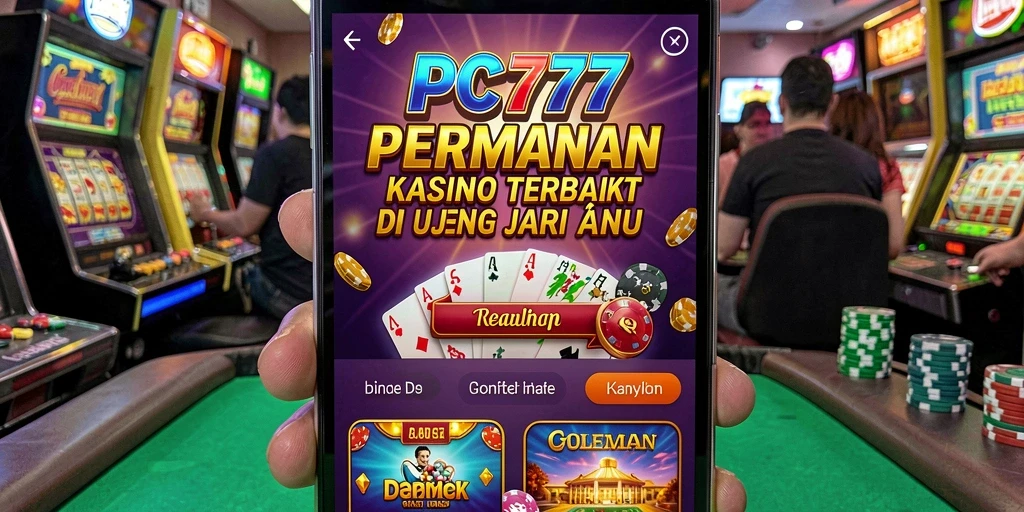 Tangkapan layar gameplay Kasino PC777 yang menarik dan mengasyikkan.