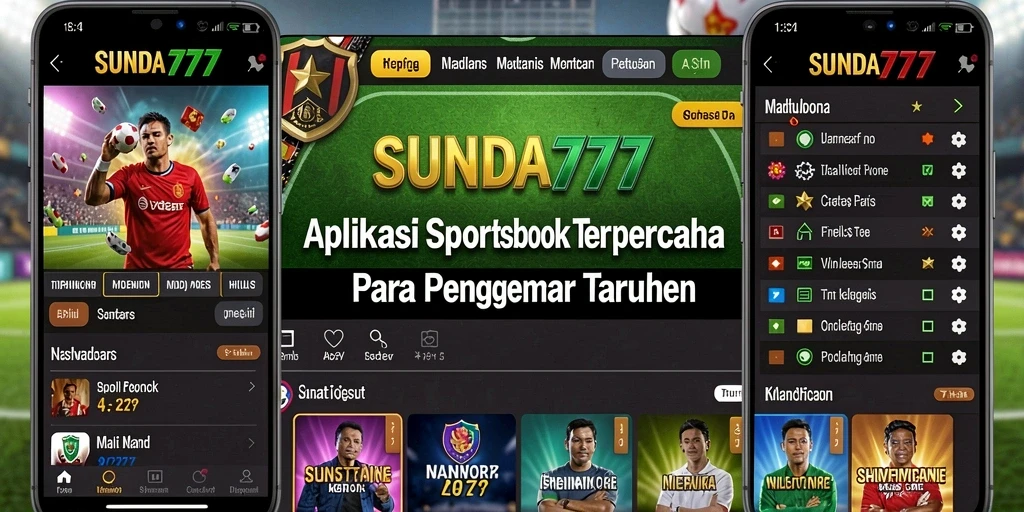 Tampilan gameplay menarik dari aplikasi Sportsbook SUNDA777.