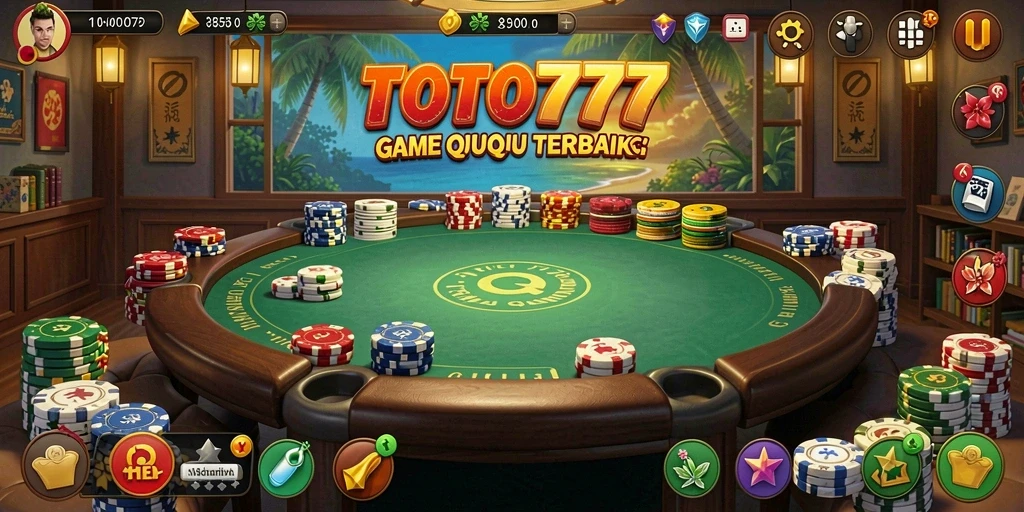 Tampilan gameplay menarik dalam TOTO777 yang penuh aksi QiuQiu.